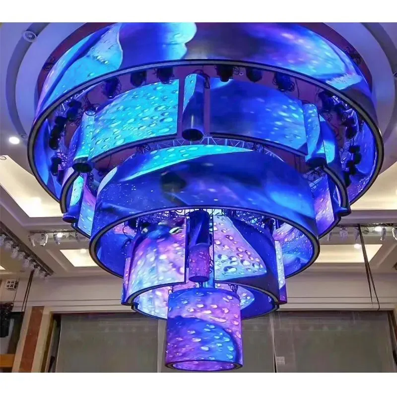 लचीली एलईडी वीडियो वॉल स्क्रीन